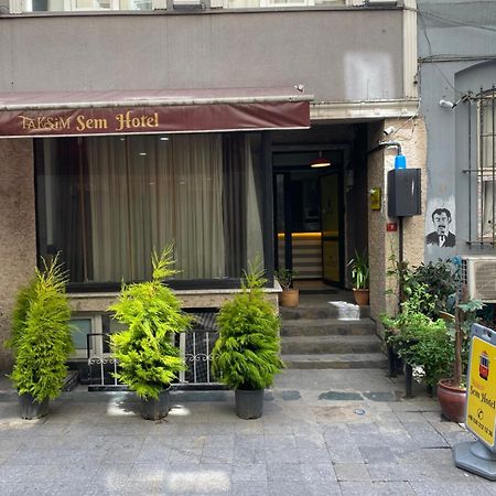 Taksim Sem Hotel Stambuł Zewnętrze zdjęcie